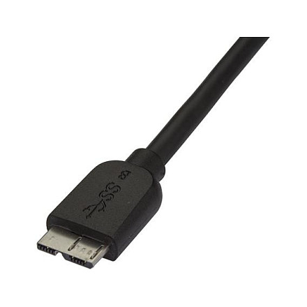 StarTech.com Cable USB A a Micro-USB B Delgado de 2m, USB 3.2 Gen 1, Negro