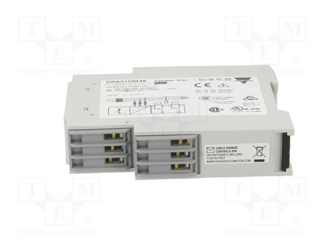 CARLO GAVAZZI DPA01DM48 Relé de monitorización de tensión DPDT