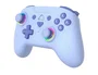Wondee Mando inalámbrico Subsonic Wireless LED azul para Nintendo Switch, Switch OLED, Switch Lite, con giroscopio, 2 botones traseros programables y vibración ajustable