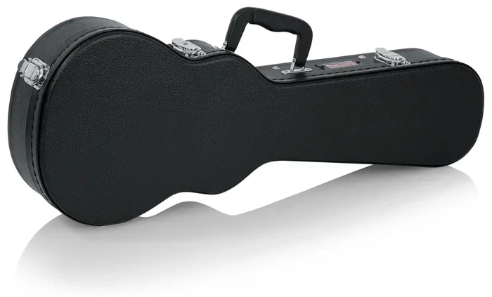Gator Estuche rígido de madera para ukelele de concierto - Negro Gator Estuche rígido de madera para ukelele de concierto - Negro