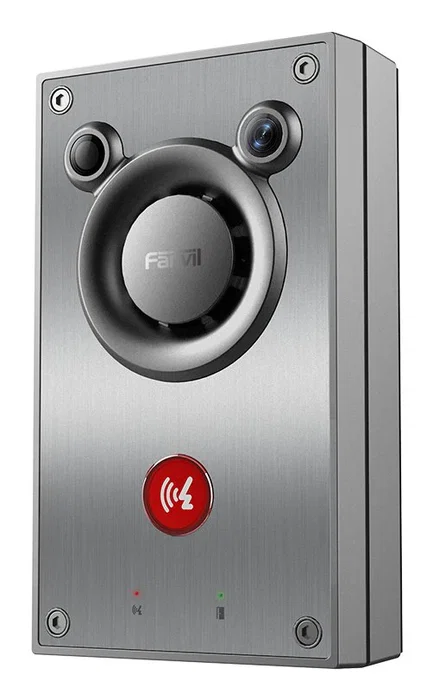 Fanvil A12V Videoportero Intercomunicador con Altavoz de 10W, Resistencia IP66 e IK10, PoE