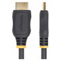 StarTech.com Cable Extensor HDMI 2.0 de 0,5m, 4K 60Hz, Macho a Hembra