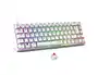 The g-lab Teclado gaming keyz-titan-w/sp con cable blanco