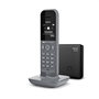 Gigaset S30852-H2902-K103 Teléfono DECT/analógico Inalámbrico con Identificador de Llamadas, Color Gris