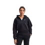 Sudadera con Capucha Mujer Under Armour Rival Flc Piped Hz Negro 8-10 Años