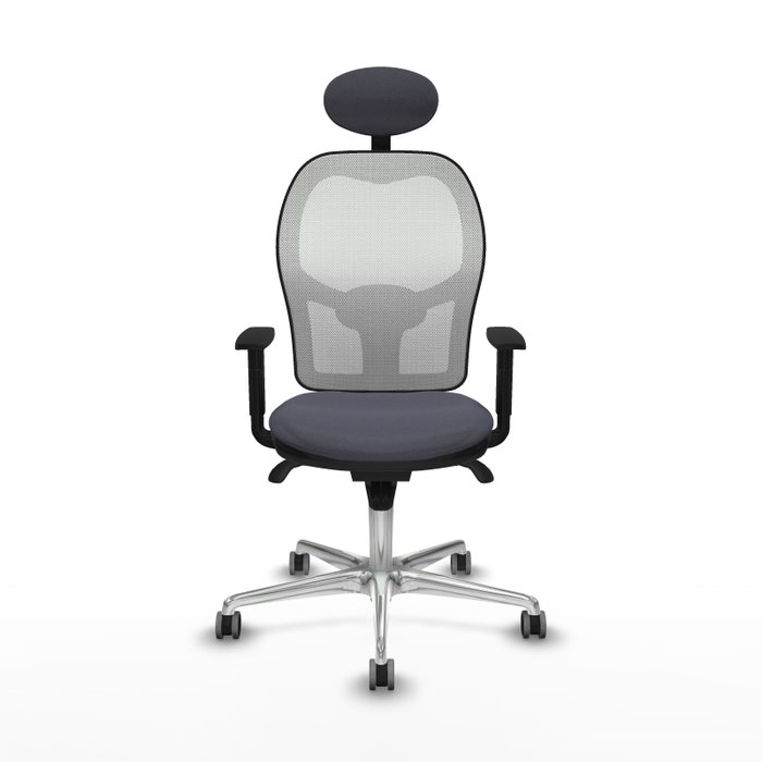 PIQUERAS Y CRESPO Silla de oficina Jorquera Gris y Blanca PIQUERAS Y CRESPO Silla de oficina Jorquera Gris y Blanca