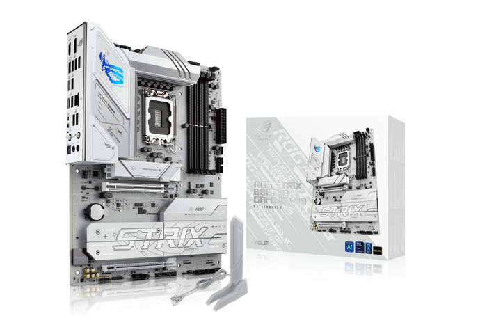 ASUS ROG STRIX B860-A GAMING WiFi Placa Base ATX Intel B860 DDR5 Wi-Fi 7 ASUS ROG STRIX B860-A GAMING WiFi Placa Base ATX Intel B860 DDR5 Wi-Fi 7