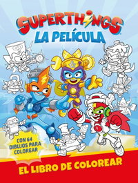 BEASCOA Superthings. La película. Libro de colorear