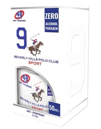 Beverly Hills Polo Club 1982 - Sport 9 Desodorante en spray para hombres