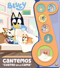 Bluey. Cantemos cuatro en la cama, AA.VV. - PI KIDS