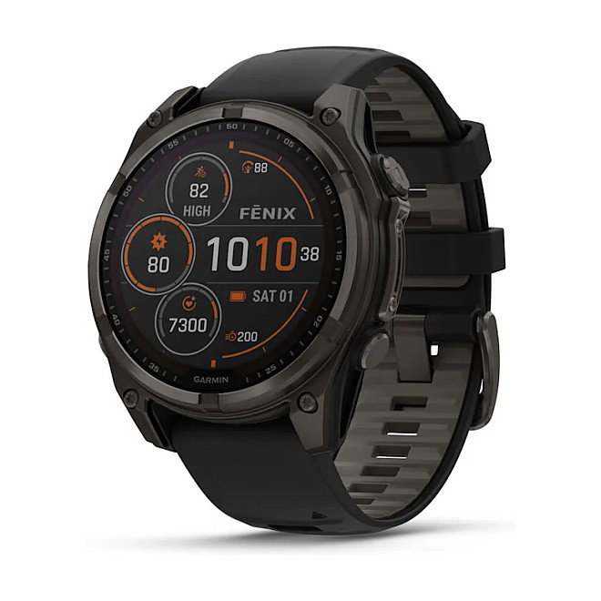 Garmin Fenix 8 Solar Sapphire Sports Watch - Black Garmin Fenix 8 Solar Sapphire Sports Watch - Black