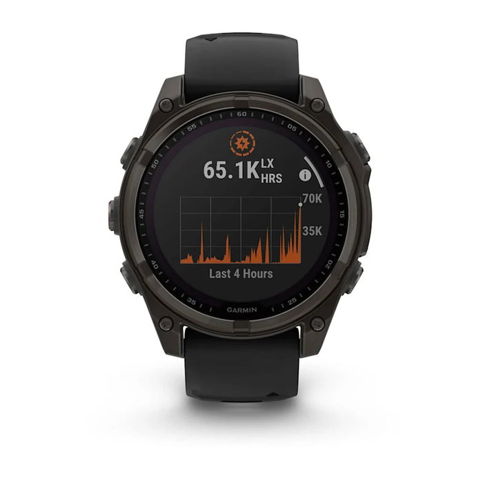 Smartwatch Garmin 010-02906-11 Negro Titanio 1,3" 51 mm Ø 50 mm Smartwatch Garmin 010-02906-11 Negro Titanio 1,3" 51 mm Ø 50 mm