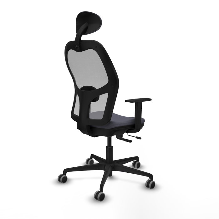 PIQUERAS Y CRESPO Silla de oficina Jorquera con mecanismo Sincro/Traslack, Gris PIQUERAS Y CRESPO Silla de oficina Jorquera con mecanismo Sincro/Traslack, Gris