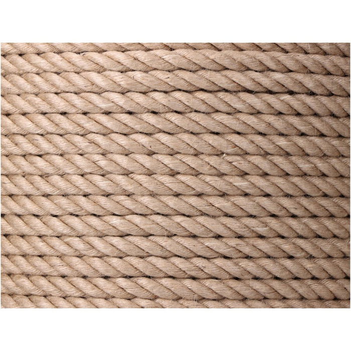 Edm Cuerda de yute natural 3 cabos 8 mm x 200 m Edm Cuerda de yute natural 3 cabos 8 mm x 200 m