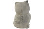 DKD Home Decor Figura de Búho Desgastado de Cemento, Surtido de 3 Unidades