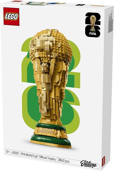 LEGO Trofeo Oficial de la Copa Mundial de la FIFA Editions 43020