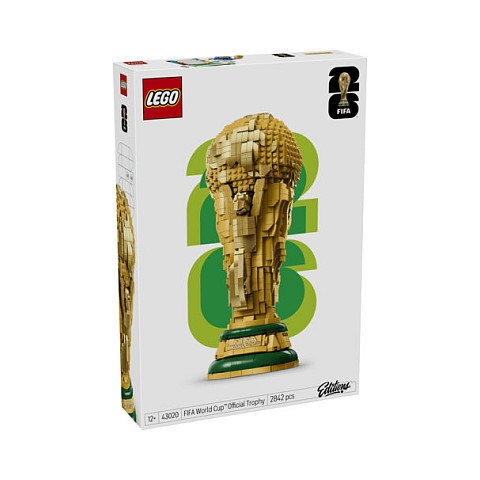 LEGO Trofeo Oficial de la Copa Mundial de la FIFA Juego de Construcción 2842 Piezas 12+