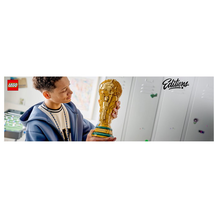 LEGO Trofeo Oficial de la Copa Mundial de la FIFA Juego de Construcción 2842 Piezas 12+