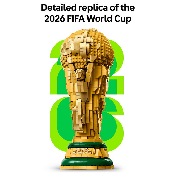 LEGO Trofeo Oficial de la Copa Mundial de la FIFA Juego de Construcción 2842 Piezas 12+