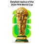 LEGO Trofeo Oficial de la Copa Mundial de la FIFA Juego de Construcción 2842 Piezas 12+