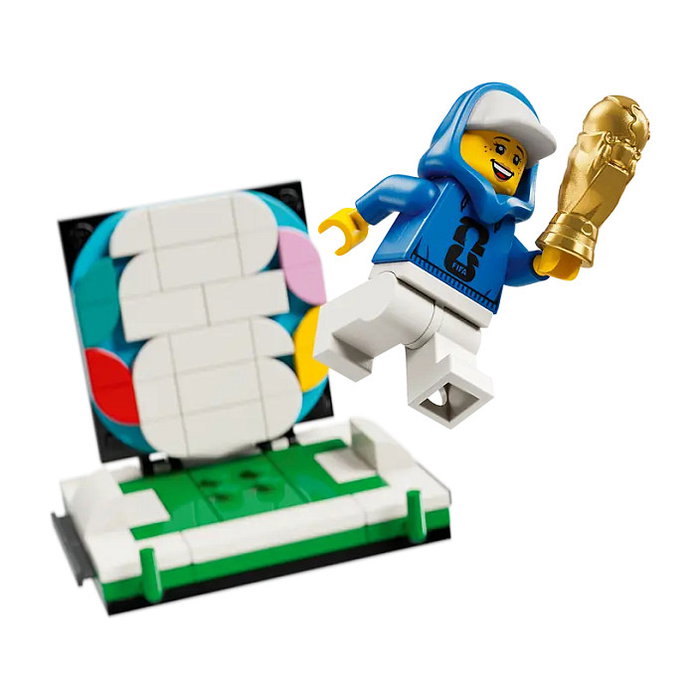 LEGO Trofeo Oficial de la Copa Mundial de la FIFA Juego de Construcción 2842 Piezas 12+