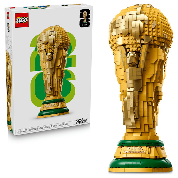 LEGO Trofeo Oficial de la Copa Mundial de la FIFA Juego de Construcción 2842 Piezas 12+