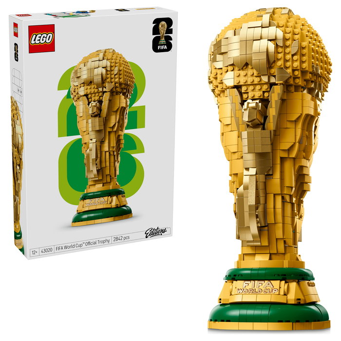 LEGO Trofeo Oficial de la Copa Mundial de la FIFA Juego de Construcción 2842 Piezas 12+