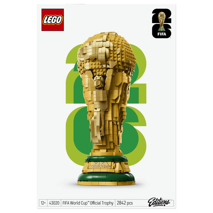 LEGO Trofeo Oficial de la Copa Mundial de la FIFA Juego de Construcción 2842 Piezas 12+