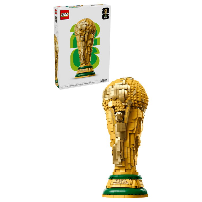 LEGO Trofeo Oficial de la Copa Mundial de la FIFA Juego de Construcción 2842 Piezas 12+