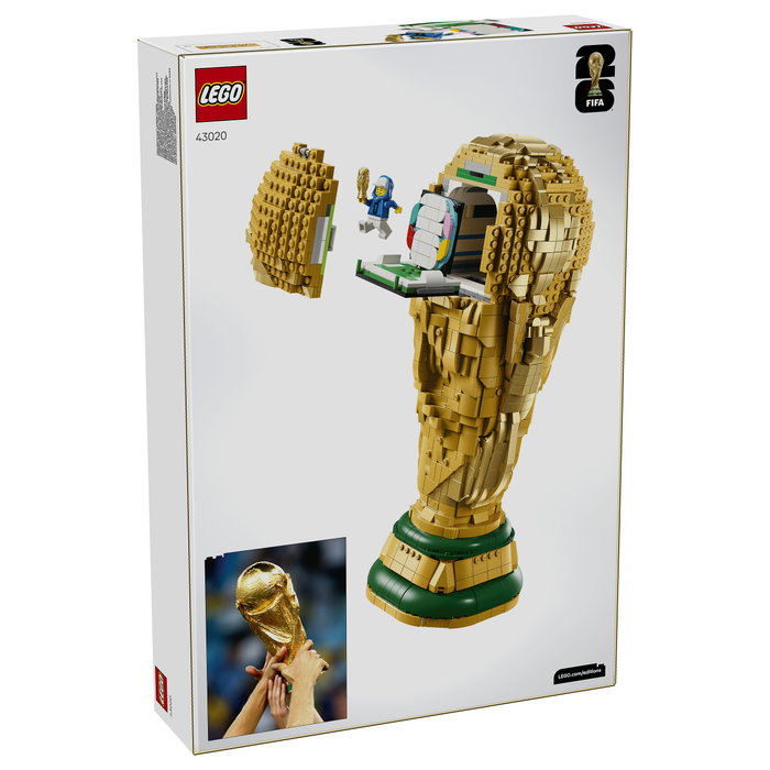 LEGO Trofeo Oficial de la Copa Mundial de la FIFA Juego de Construcción 2842 Piezas 12+