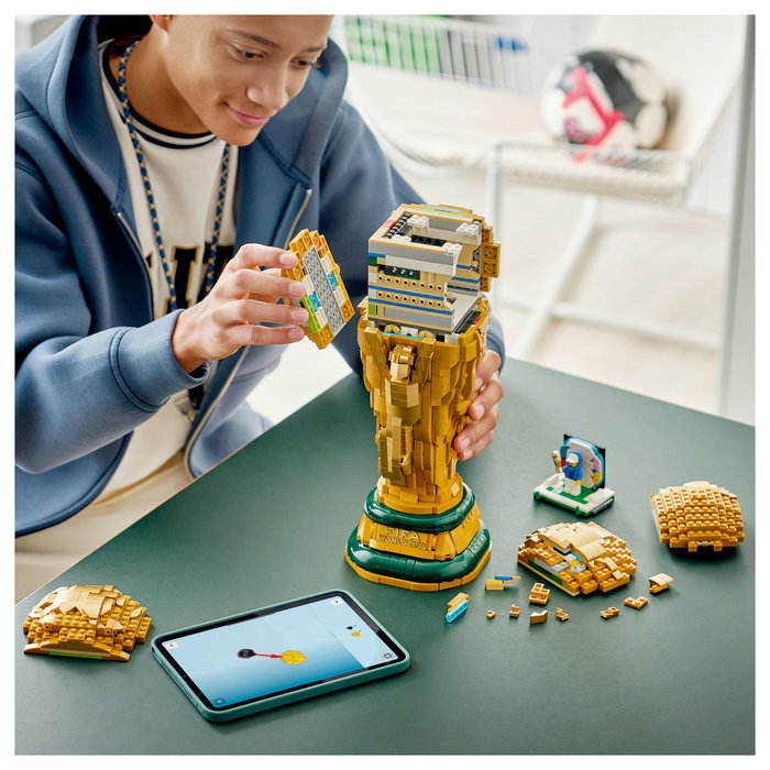 LEGO Trofeo Oficial de la Copa Mundial de la FIFA Juego de Construcción 2842 Piezas 12+
