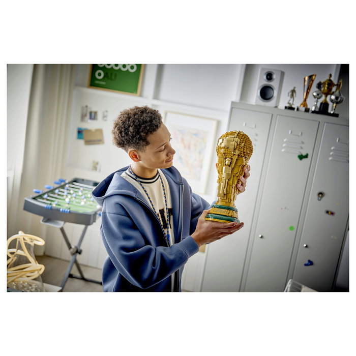 LEGO Trofeo Oficial de la Copa Mundial de la FIFA Juego de Construcción 2842 Piezas 12+