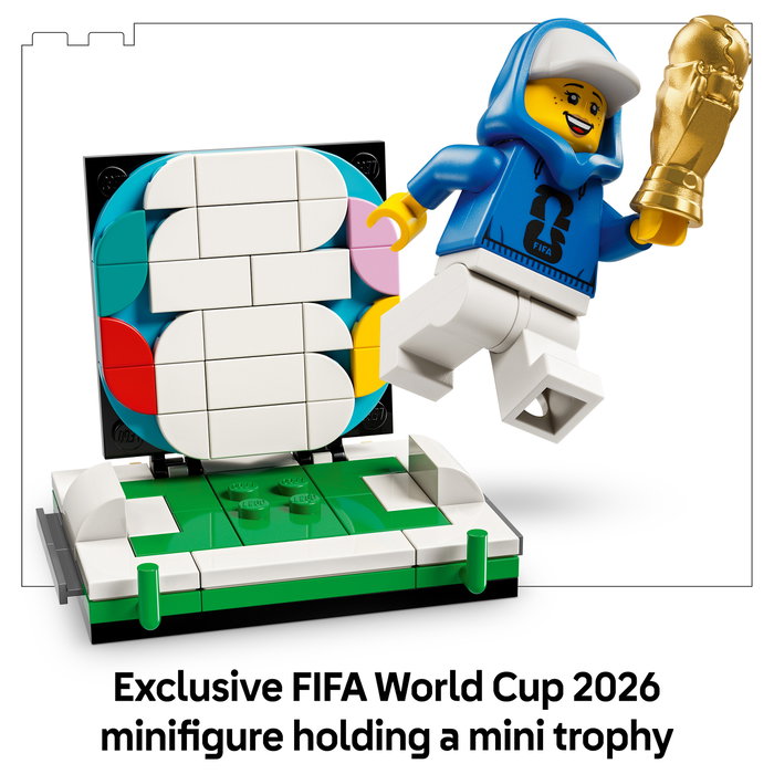 LEGO Trofeo Oficial de la Copa Mundial de la FIFA Juego de Construcción 2842 Piezas 12+