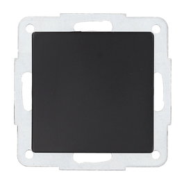 GSC Evolution Tapa ciega empotrable Gamma Negro