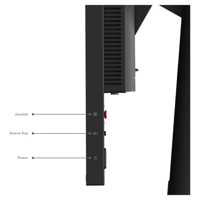 Lenovo ThinkVision T24d-30 Monitor 24" (61cm) Full HD 16:10 IPS, 100Hz, 4ms, Altavoces, HDMI, DP, VGA, Negro