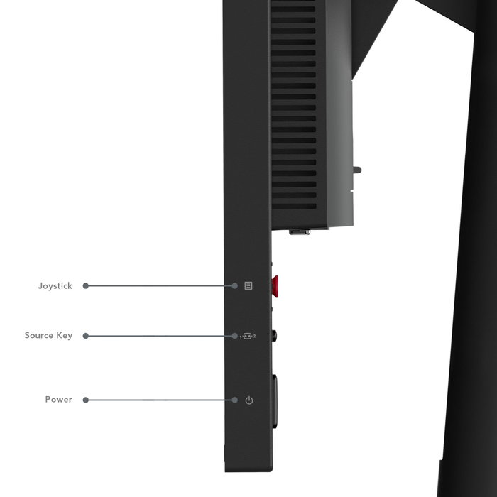Lenovo ThinkVision T24d-30 24 pulgadas WUXGA IPS Black