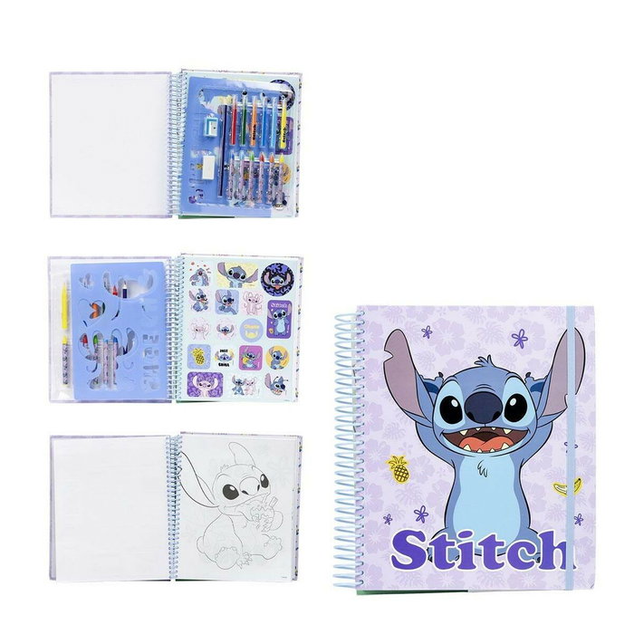 Cerdá Álbum de Actividades Coloreable Stitch Disney Azul Claro Cerdá Álbum de Actividades Coloreable Stitch Disney Azul Claro