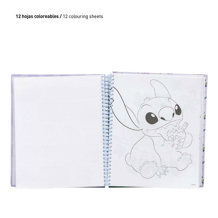 Cerdá Álbum de Actividades Coloreable Stitch Disney Azul Claro Cerdá Álbum de Actividades Coloreable Stitch Disney Azul Claro