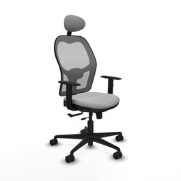 PIQUERAS Y CRESPO Silla de oficina Jorquera Sincro/Traslack Gris