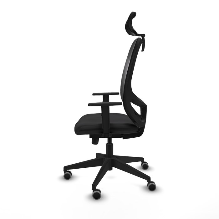 PIQUERAS Y CRESPO Silla de oficina Cilanco Negro con Mecanismo Sincro/Traslack
