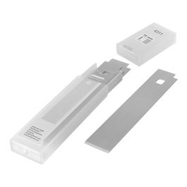 Wolfcraft Cuchillas Rascadoras 18 mm, 3 uds para Cúter Rascador Dual, Eliminación de Silicona