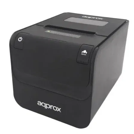 Approx appPOS80USB+WiFi Impresora de Tickets Térmica Ancho 80/58mm USB WiFi RJ11 Negra