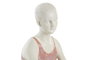 DKD Home Decor Figura de Bailarina en Resina, Pack de 2