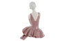 DKD Home Decor Figura de Bailarina en Resina, Pack de 2