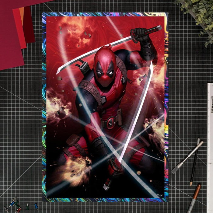 Marvel Litografia Deadpool #1 (2024) 61 x 41 cm - sin marco