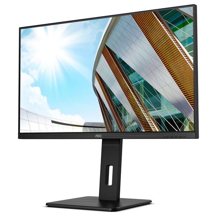 AOC P2 U32P2 80cm (31.5") 4K UHD 3840x2160 Monitor LED VA 75Hz USB-C 4xUSB3.2 Altavoces Pivot Negro