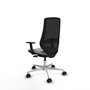 PIQUERAS Y CRESPO Silla de oficina Mardos con mecanismo Sincro/Traslack Gris/Negro