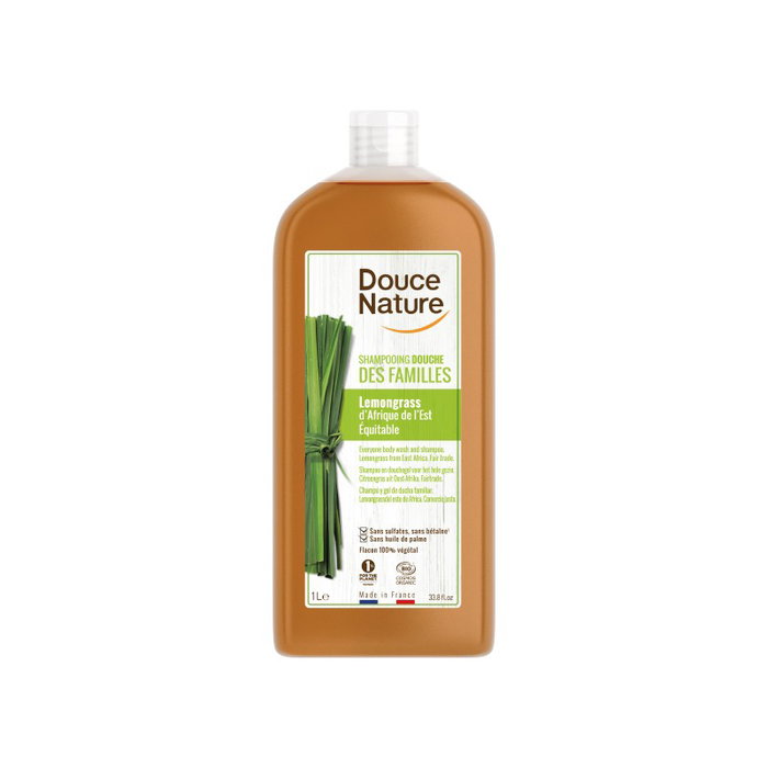 DOUCE NATURE Champú-Gel de Ducha Citronela 1L DOUCE NATURE Champú-Gel de Ducha Citronela 1L