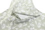 DKD Home Decor Delantal Alpino Marron Claro Blanco Algodon Set de 2 (6 Unidades) 40 x 0.1 x 60 cm