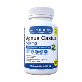 Polaris AGNUS CASTUS 500mg 100 Comprimidos - Regulación Hormonal Femenina